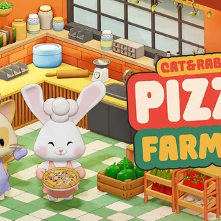 Cat&Rabbit Pizza Farming - Switch NA - Full Game - Instant