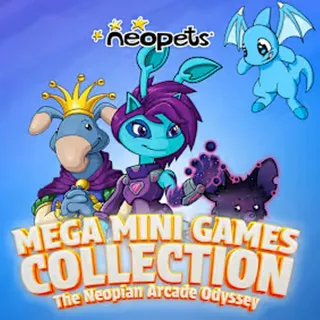 Neopets - Mega Mini Games Collection - The Neopian Arcade Odyssey - Switch Europe - Full Game - Instant