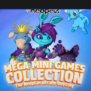 Neopets - Mega Mini Games Collection - The Neopian Arcade Odyssey - PS5 NA - Full Game - Instant