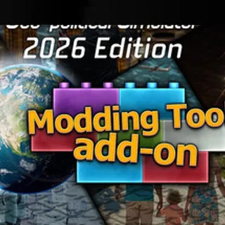 Modding Tool Add-on for Geo-Political Simulator 2026 Edition - Steam Global - Full Game - Instant