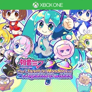Hatsune Miku - The Planet Of Wonder And Fragments Of Wishes - XB1 Global - Full Game - Instant