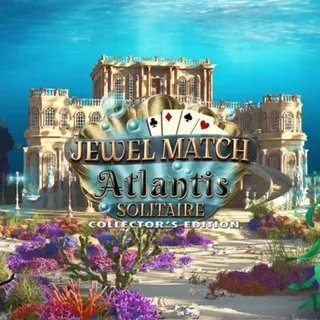 Jewel Match Atlantis Solitaire Collector's Edition - Switch NA - Full Game - Instant
