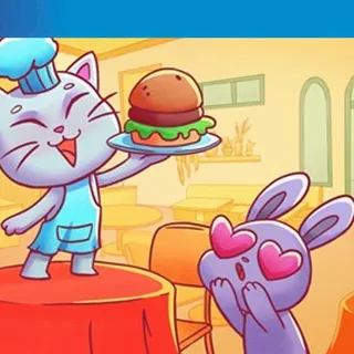 Funny Animal Cafe - PS4 NA - Full Game - Instant