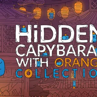 Hidden Capybaras with Orange: Collection - Switch Europe - Full Game - Instant