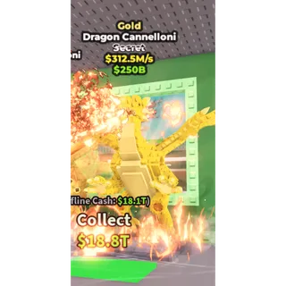 gold dragon cannelloni