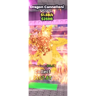 gold dragon cannelloni (nyan cat)