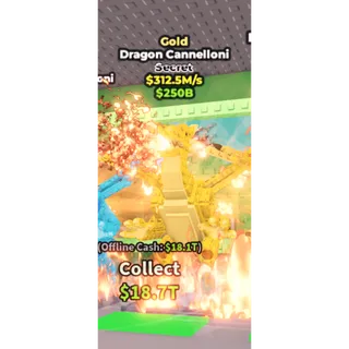 gold dragon cannelloni