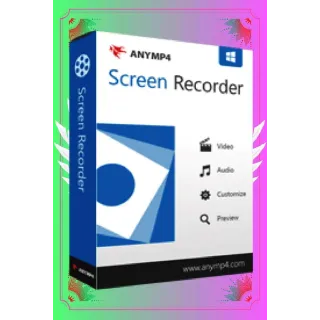 AnyMP4 Screen Recorder 🔑 1 Year Registration Code