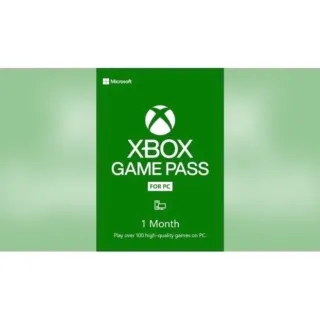 Xbox Game Pass for PC - 1 Month Trial  (ONLY FOR NEW ACCOUNTS)