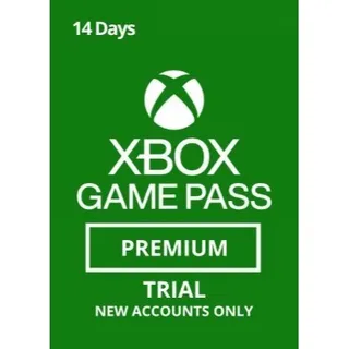 Xbox Game Pass 14 Days Premium Trial 