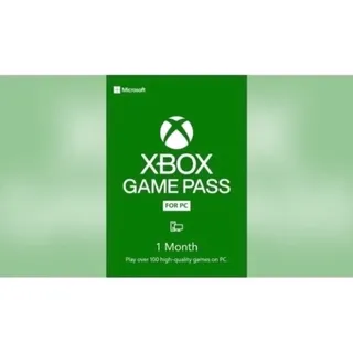 Xbox Game Pass for PC - 1 Month Trial  (ONLY FOR NEW ACCOUNTS)