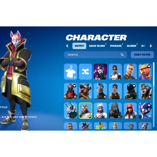 FORTNITE ACCOUNT SEASON 3 SKINS++