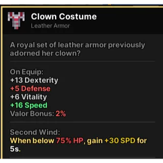 Clown Costume | Pixel Quest 