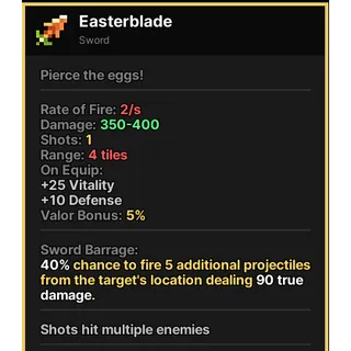 Easterblade | Pixel Quest