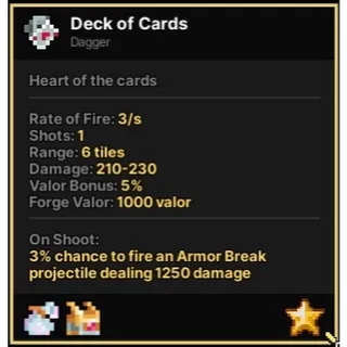 Deck of Cards | Pixel Quest Roblox