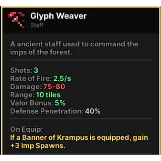 Glyph Weaver | Pixel Quest Roblox