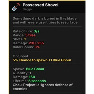 Possessed Shovel | Pixel Quest