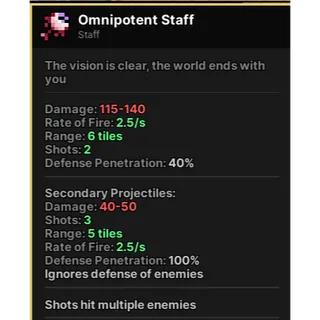 Omnipotent Staff | Pixel Quest