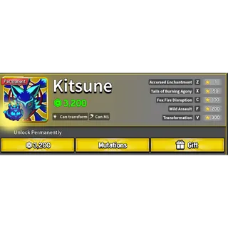 Kitsune Perm Fruit | Bloxfruits