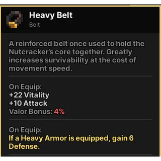 Heavy Belt | Pixel Quest