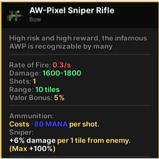 AW-Pixel Sniper | Pixel Quest