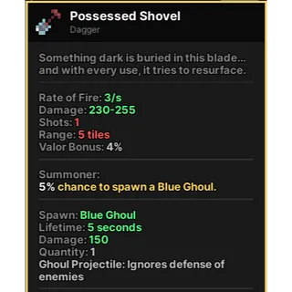 Possessed Shovel | Pixel Quest