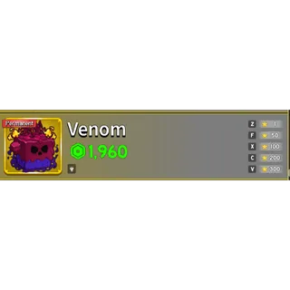 Venom Perm Fruit | Bloxfruits