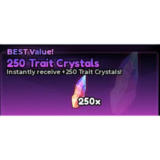 250 Trait Crystals | Anime Expeditions
