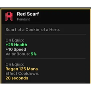 Red Scarf | Pixel Quest Roblox