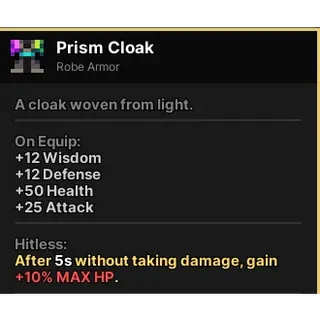 Prism Cloak | Pixel Quest 