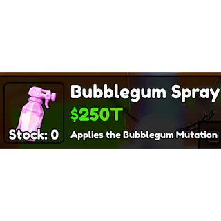Bubblegum Spray | Build A Ring Farm 