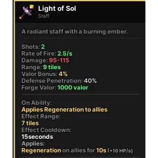 Light of Sol | Pixel Quest