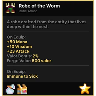 Robe of the Worm | Pixel Quest