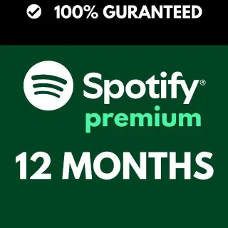 12 MONTH - SPOTIFY PREMIUM INDIVIDUAL PLAN