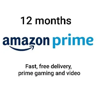 Amazon Prime 12 Months - Amazon Account - global 