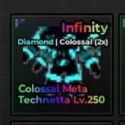COLOSSAL DIAMOND META TECHNETTA - ESCAPE TSUNAMI FOR BRAINROTS