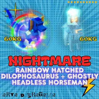 RBH DILO 60KG + GHOSTLY HEADLESS HORSEMAN 60KG