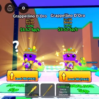 X5 LUCKY GRAPPELLINO D’ORO 5.52Sp/s | ESCAPE TSUNAMI FOR BRAINROTS!