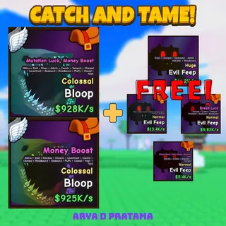 GLASS AND RAINBOW COLOSSAL BLOOP