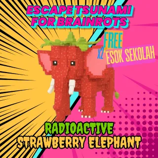 STRAWBERRY ELEPHANT ESCAPE TSUNAMI