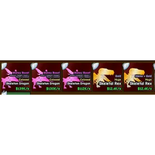 X3 COLOSSAL SKELETON DRAGON - CATCH AND TAME!