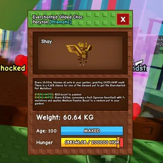 Everchanted Gilded Choc Peryton