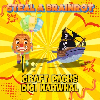 Craft Packs Digi Narwhal