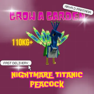 NIGHTMARE TITANIC PEACOCK 110KG+