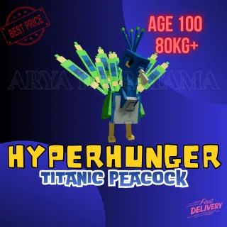 TITANIC HYPERHUNGER PEACOCK 80KG+