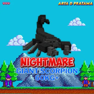 GIANT SCORPION 60KG+