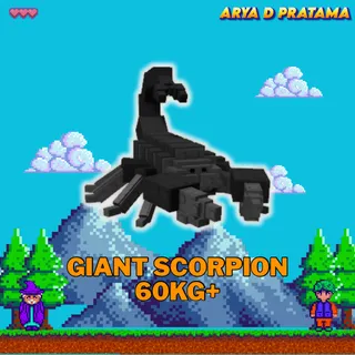 GIANT SCORPION 60KG+