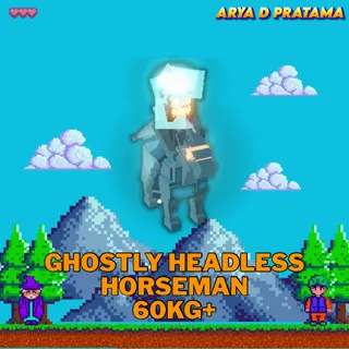 GHOSTLY HEADLESS HORSEMAN 60KG+