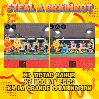 Bundle Tictac Sahur - Noo My Eggs - La Grande Combinasion