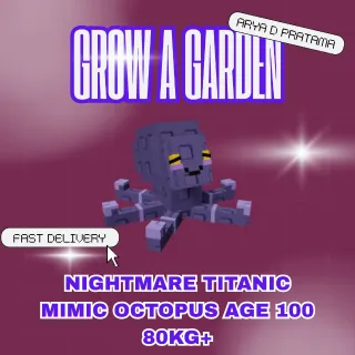 NIGHTMARE TITANIC MIMIC OCTOPUS 80KG+